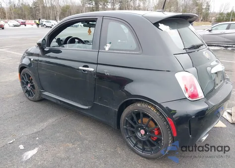 2015 Fiat 500 Abarth from USA, damaged, VIN 3C3CFFFH2FT502116